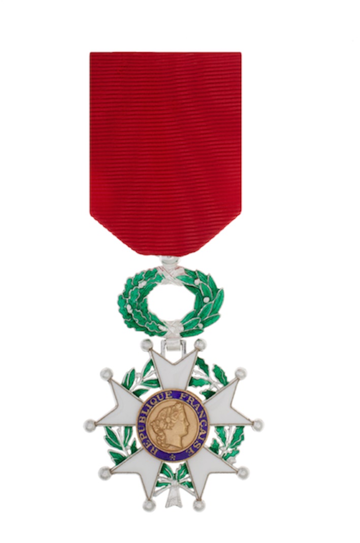 Cérémonie de remise des insignes de Chevalier dans l’Ordre national de la Légion&nbsp;d’honneur